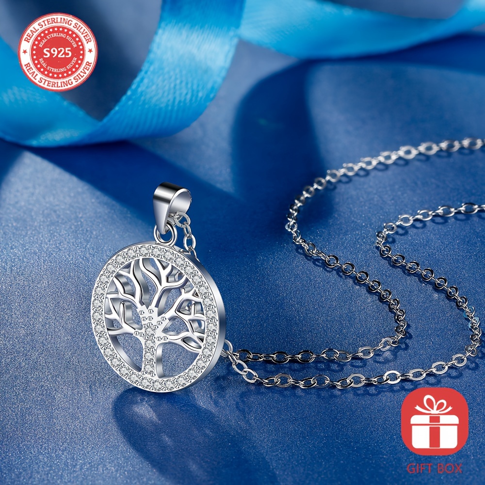 S925 Sterling Silver Lucky Necklace Pendant — Birthday Gift